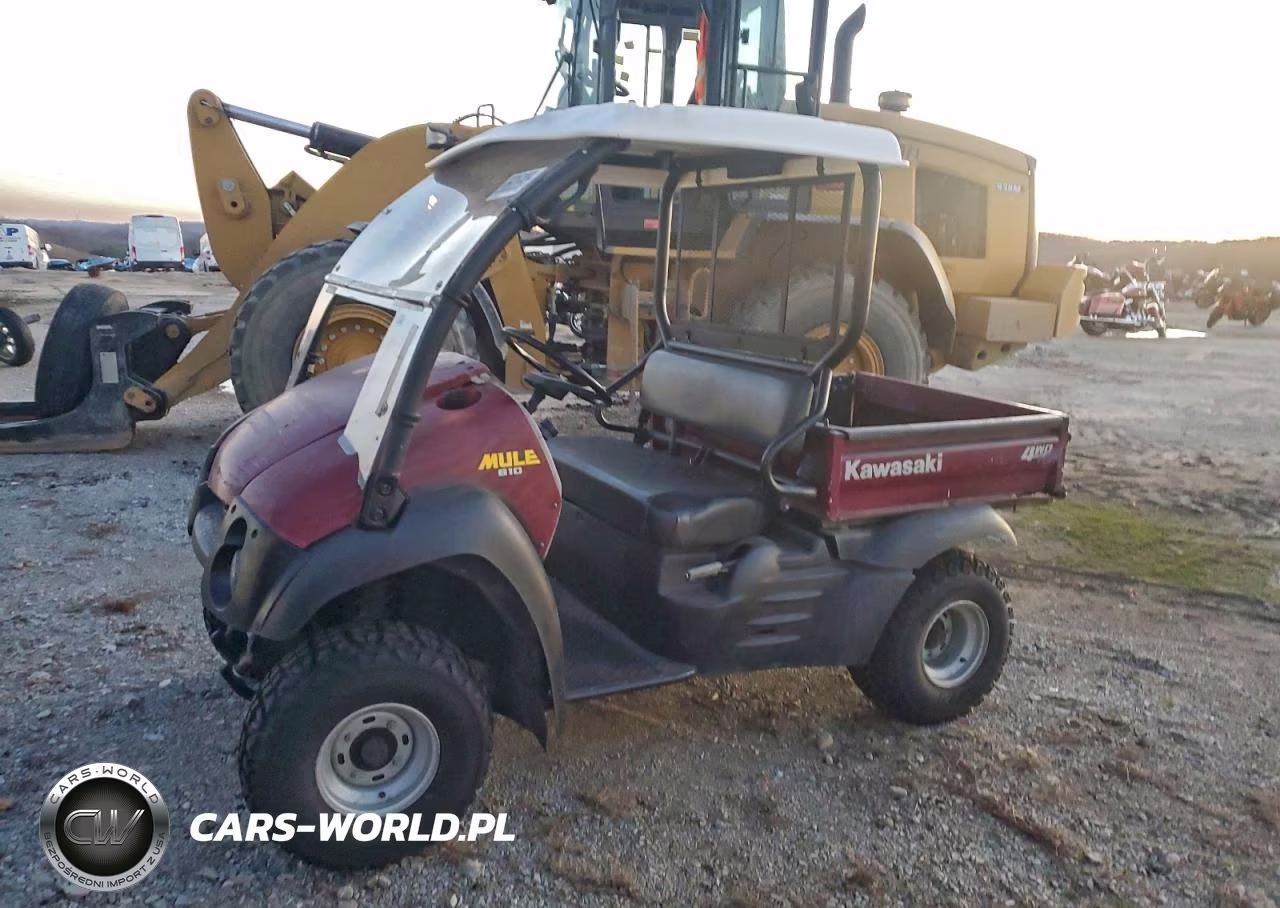 2012 Kawasaki Mule 610 Utility Vehicle VIN:JK1AFEA16CB559627 - 2