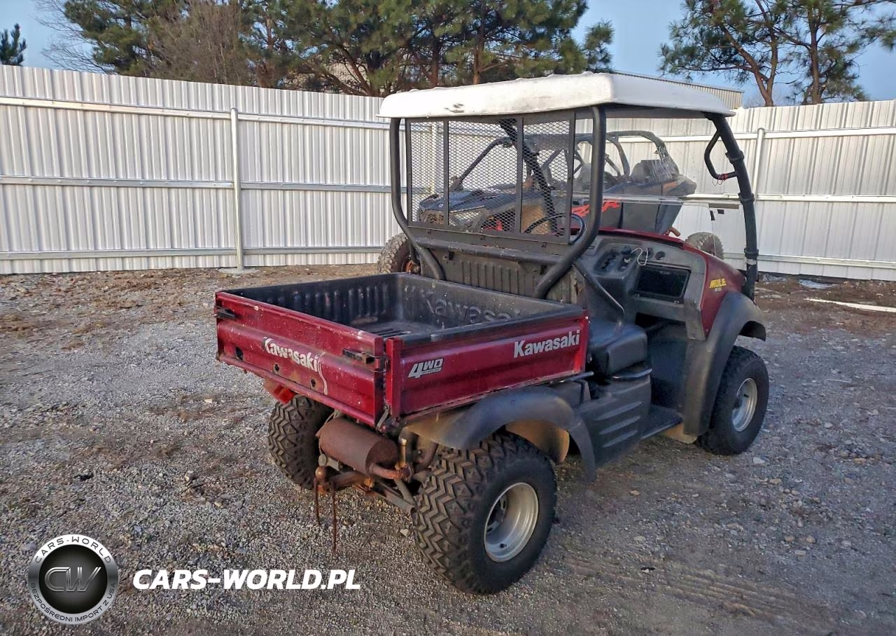 2012 Kawasaki Mule 610 Utility Vehicle VIN:JK1AFEA16CB559627 - 4