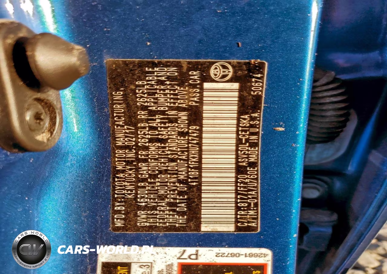 2017 Toyota Camry VIN:4T1BF1FKXHU747479 - 12
