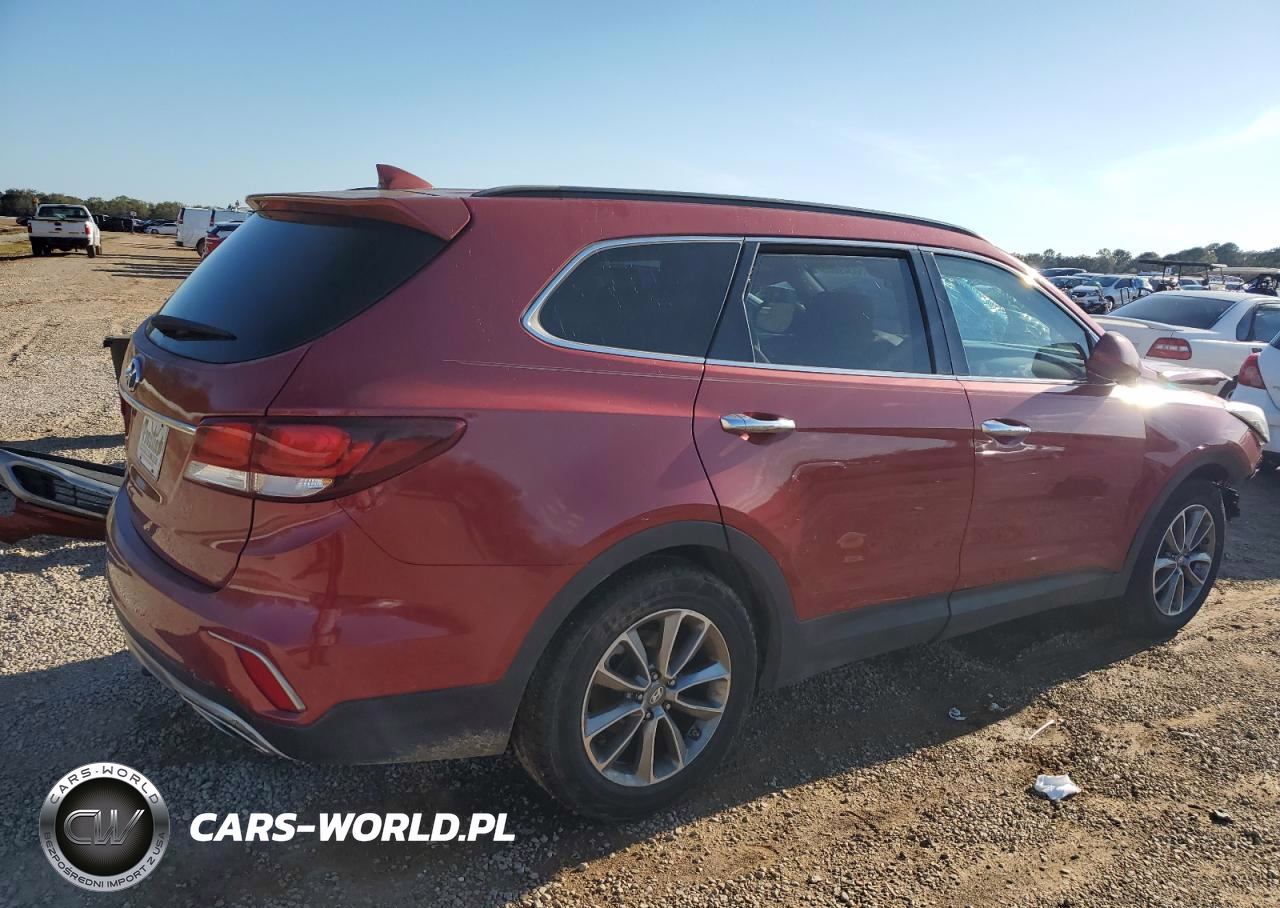2017 Hyundai Santa Fe Se VIN:KM8SM4HF2HU168350 - 3