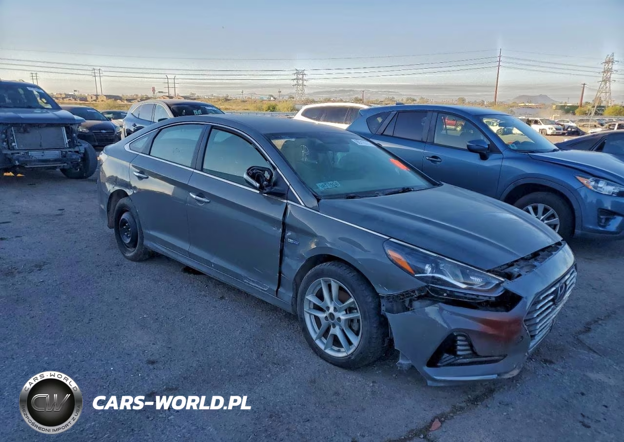 2019 Hyundai Sonata Hybrid VIN:KMHE24L39KA093980 - 4