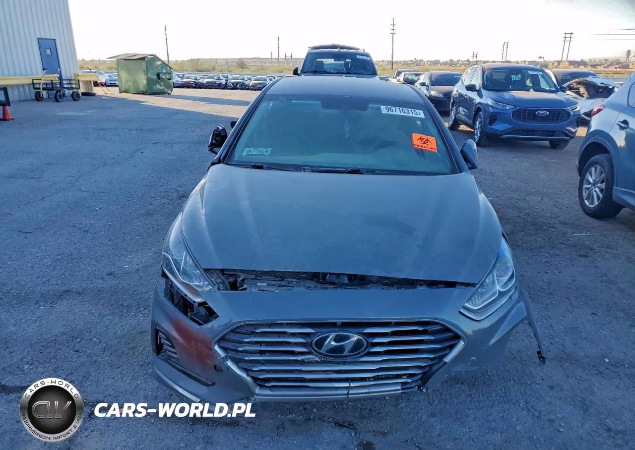 2019 Hyundai Sonata Hybrid VIN:KMHE24L39KA093980 - 5