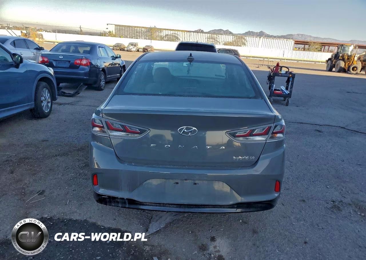 2019 Hyundai Sonata Hybrid VIN:KMHE24L39KA093980 - 6
