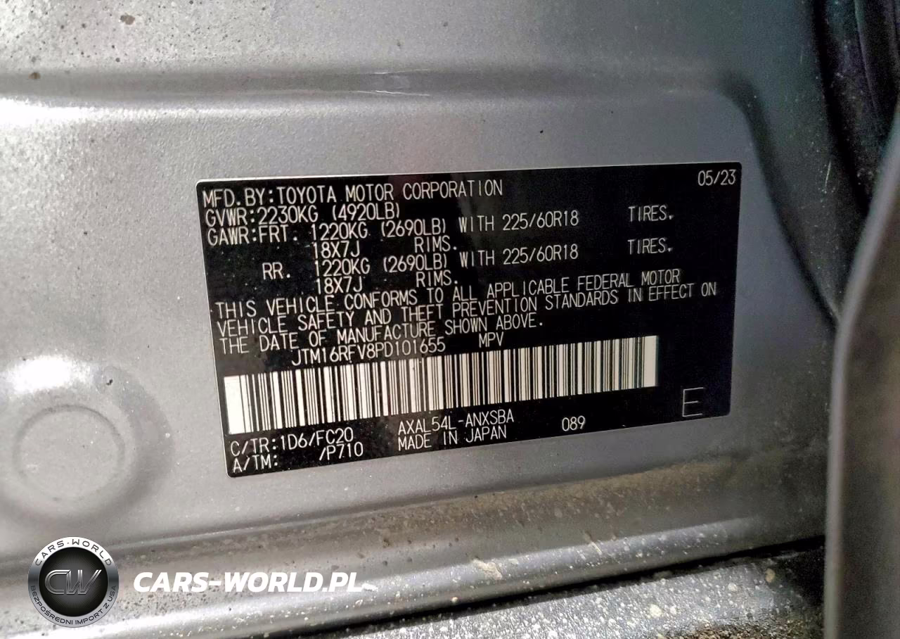 2023 Toyota Rav4 Se VIN:JTM16RFV8PD101655 - 13