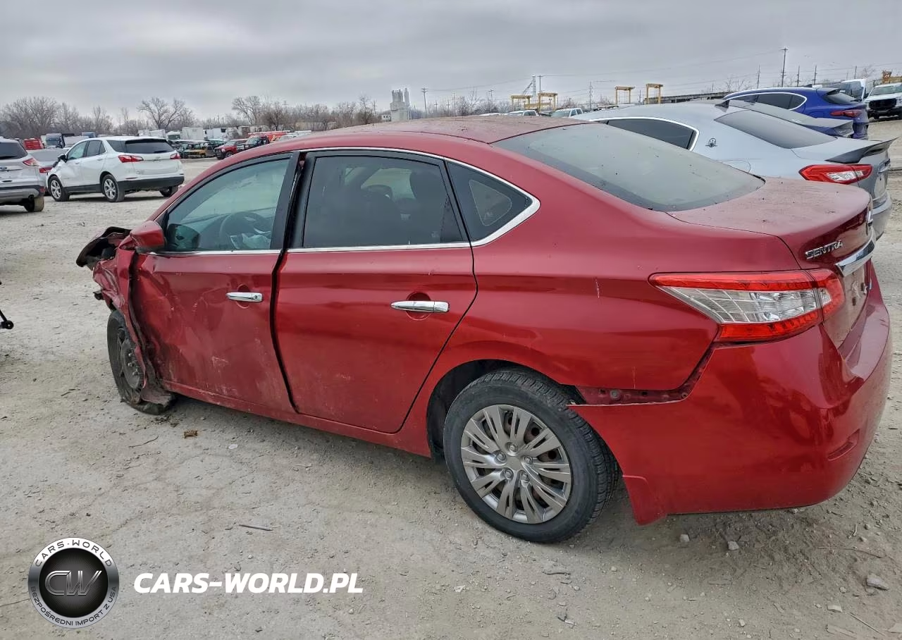 2014 Nissan Sentra Sv VIN:3N1AB7AP2EY242887 - 2