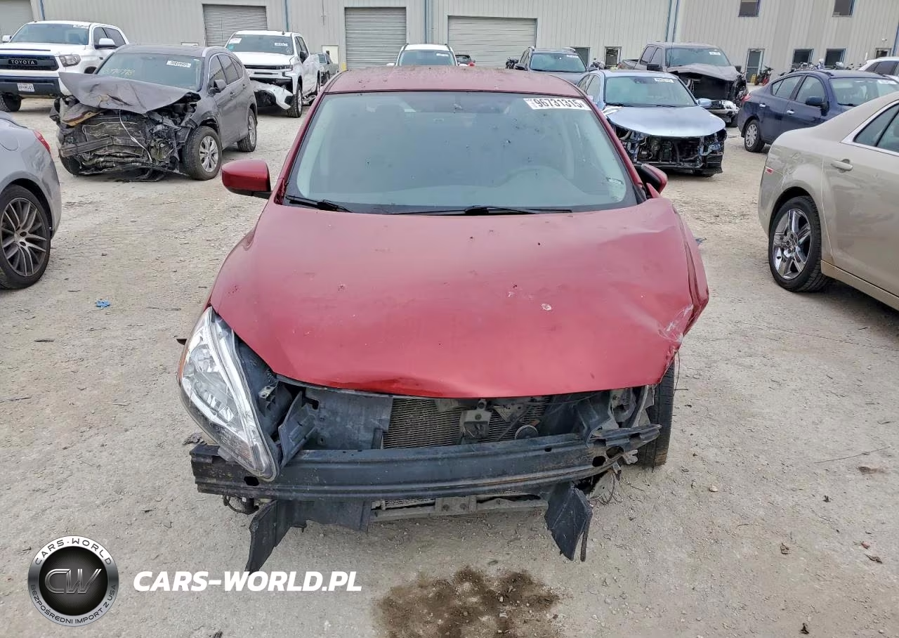 2014 Nissan Sentra Sv VIN:3N1AB7AP2EY242887 - 5