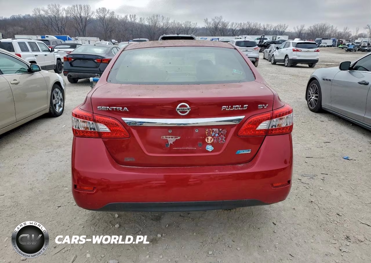 2014 Nissan Sentra Sv VIN:3N1AB7AP2EY242887 - 6
