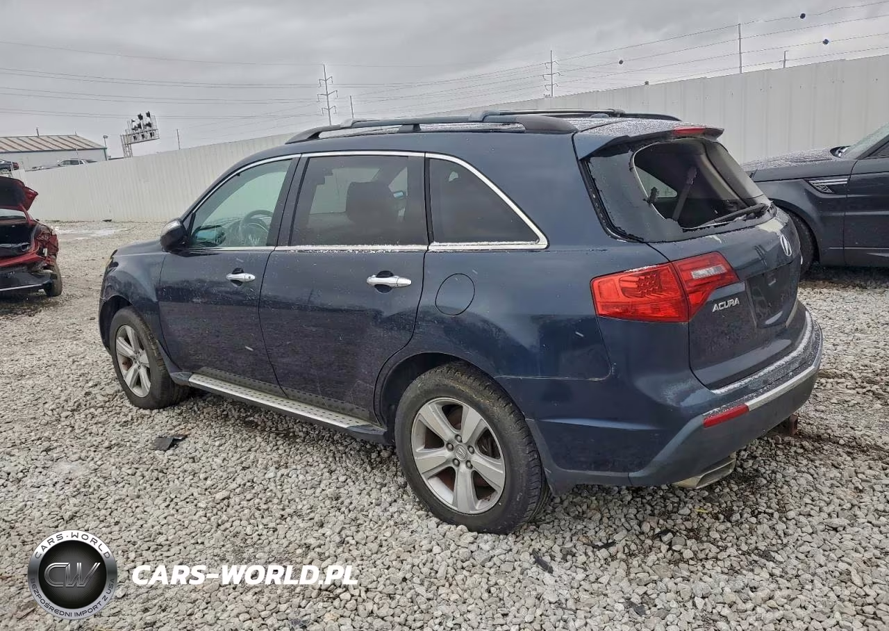 2010 Acura Mdx VIN:2HNYD2H20AH527200 - 2