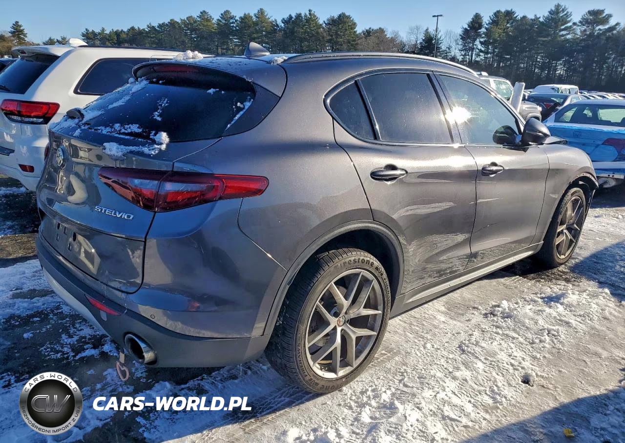 2018 Alfa Romeo Stelvio Ti Sport VIN:ZASFAKNN8J7B70243 - 3