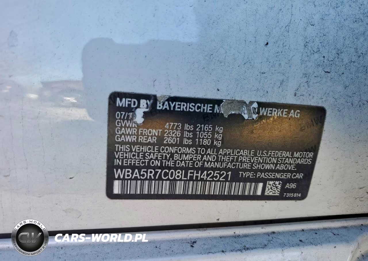 2020 BMW 330Xi VIN:WBA5R7C08LFH42521 - 12