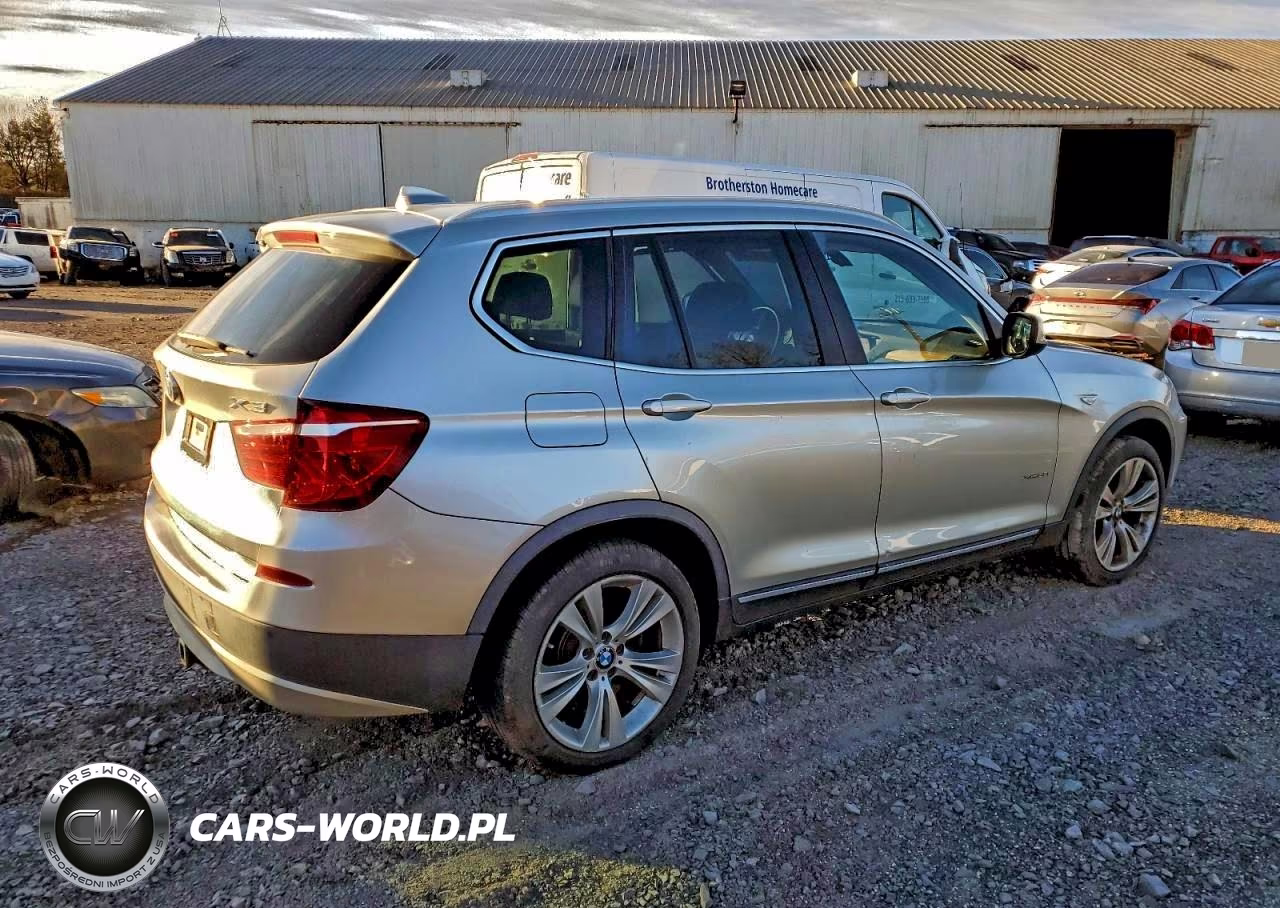 2011 BMW X3 xDrive35I VIN:5UXWX7C57BL732504 - 3