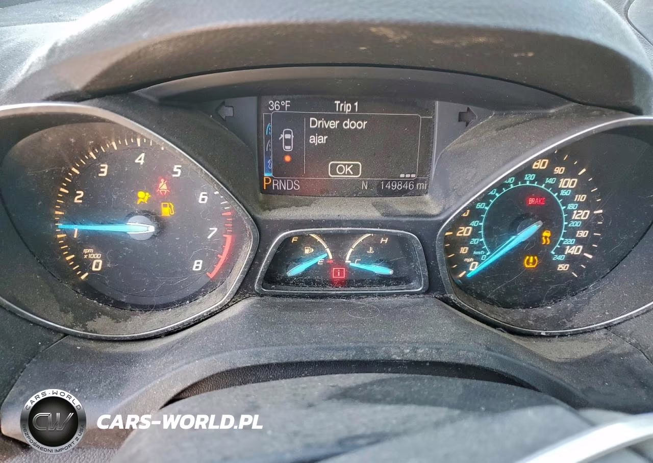 2013 Ford Escape Sel VIN:1FMCU0H93DUA79646 - 9