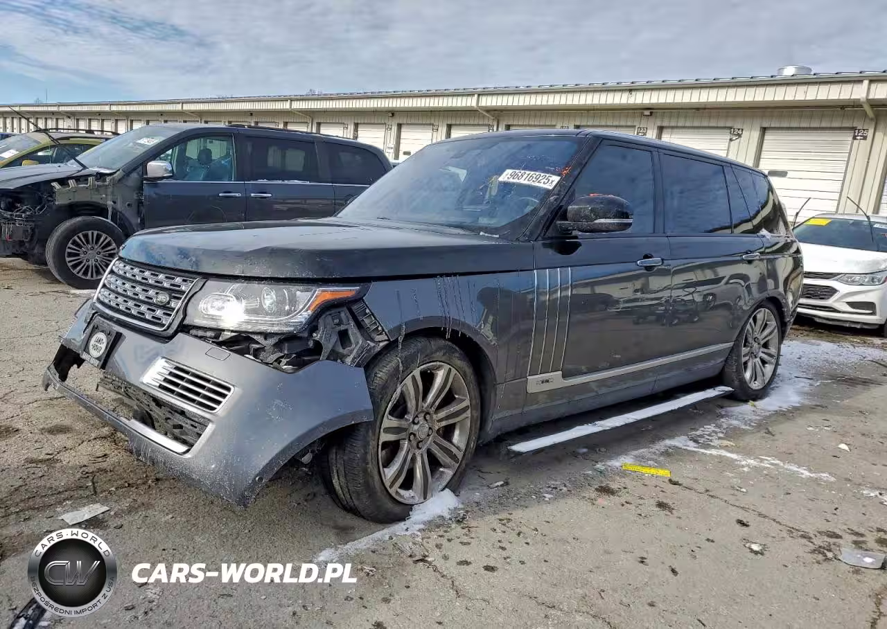 2016 Land Rover Range Rover Sv Autobiography