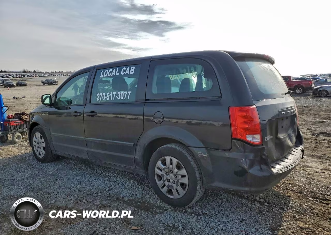 2016 Dodge Grand Caravan Se VIN:2C4RDGBG5GR195947 - 2