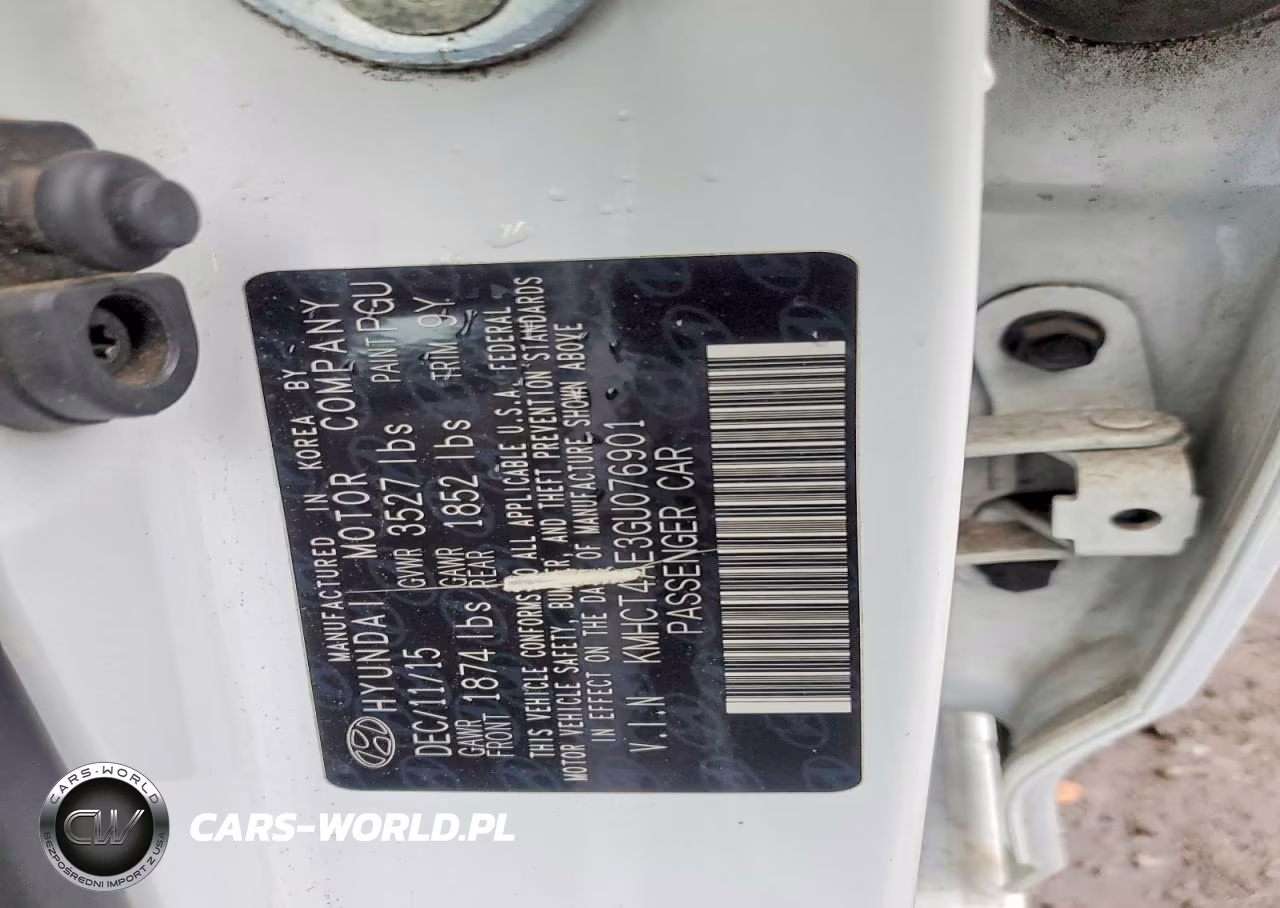 2016 Hyundai Accent Se VIN:KMHCT4AE3GU076901 - 12