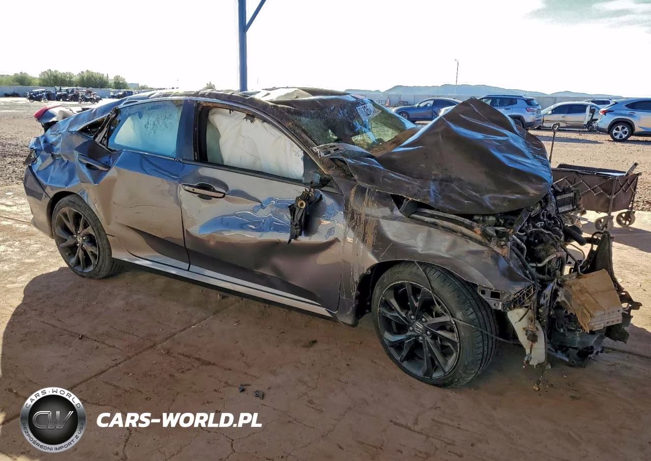 2021 Honda Civic Sport VIN:19XFC2F88ME003512 - 4