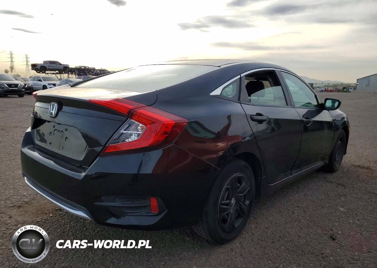 2019 Honda Civic Lx VIN:2HGFC2F62KH520144 - 3