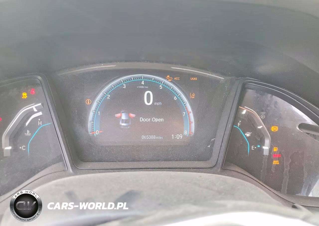 2019 Honda Civic Lx VIN:2HGFC2F62KH520144 - 9