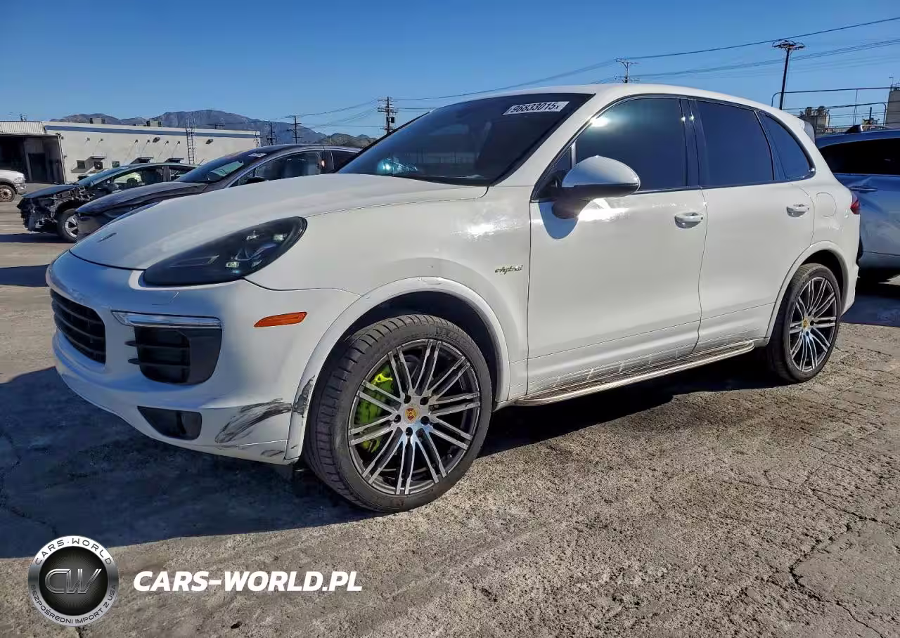 2017 Porsche Cayenne Se Hybrid Platinum