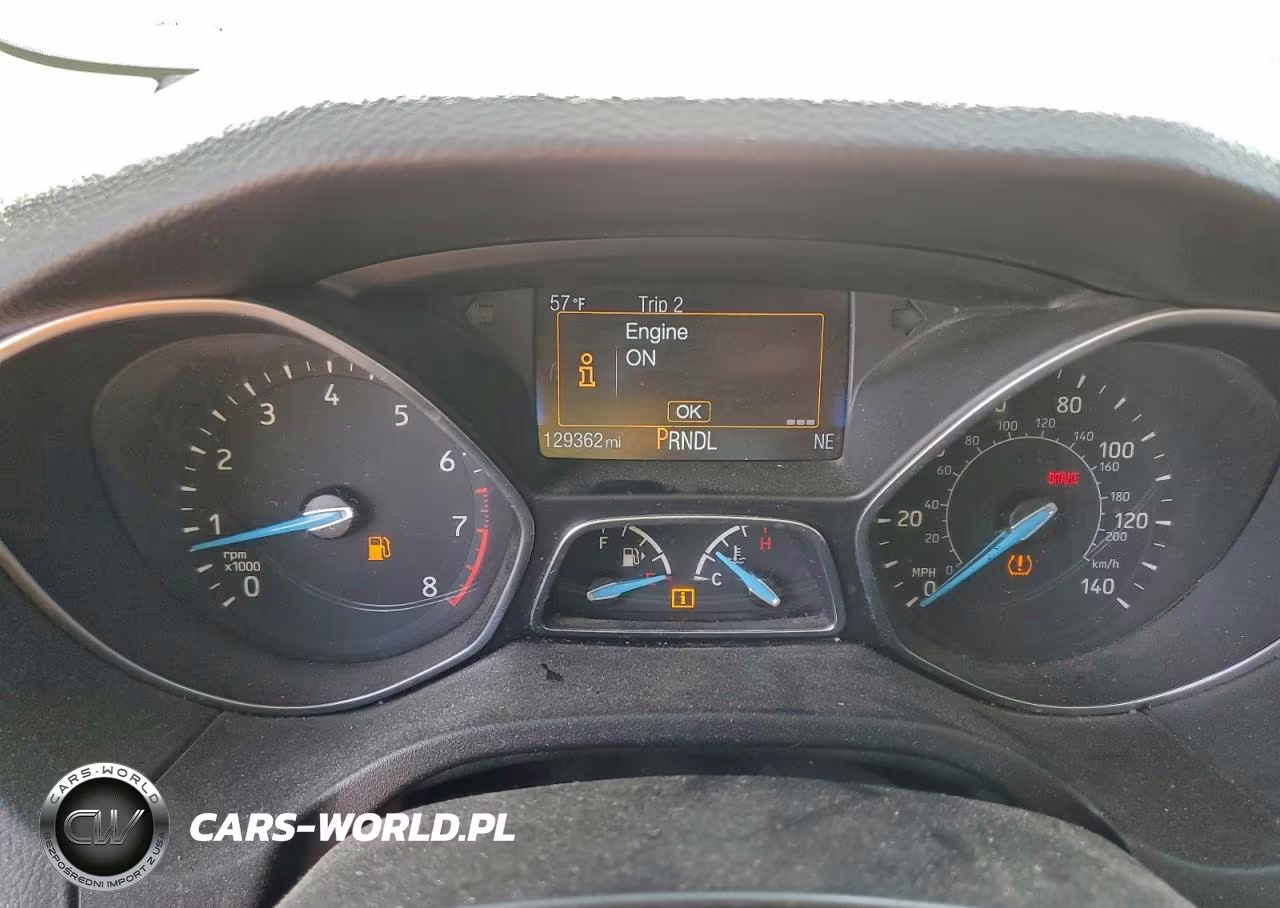 2015 Ford Focus Se VIN:1FADP3F2XFL312671 - 9