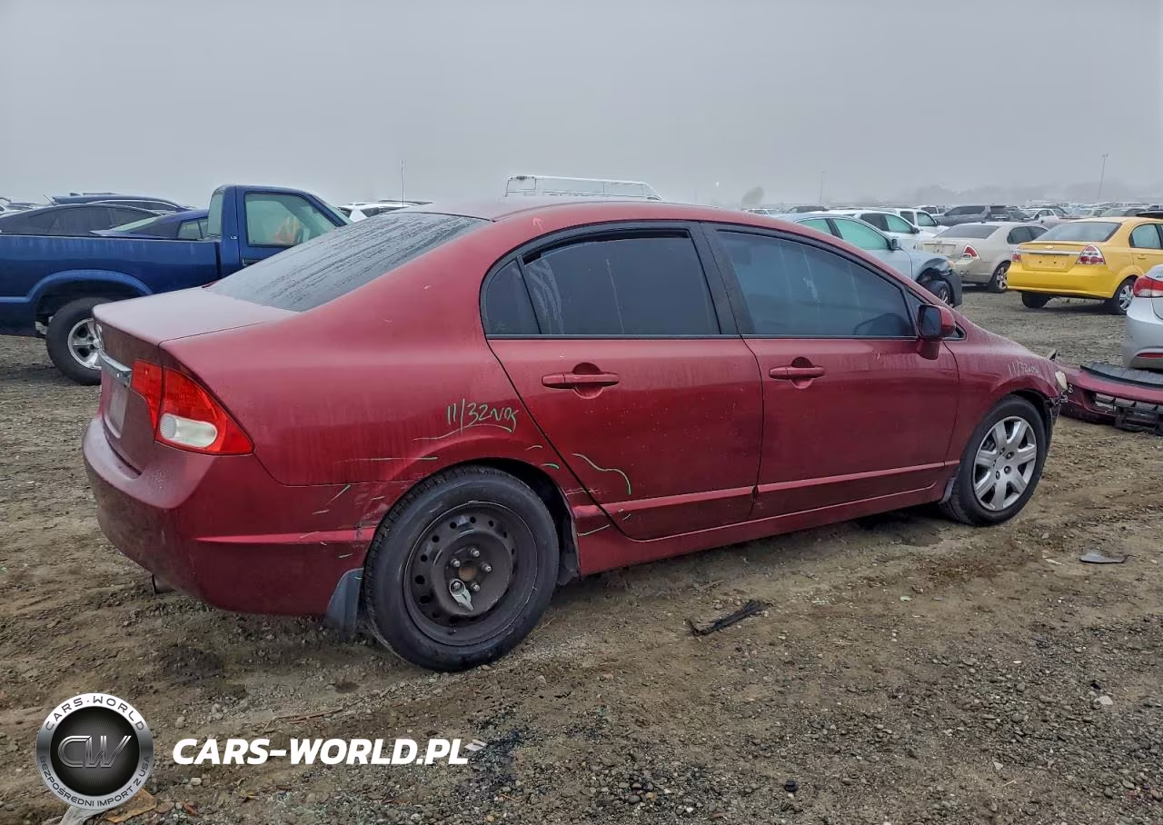 2010 Honda Civic Lx VIN:19XFA1F53AE047175 - 3