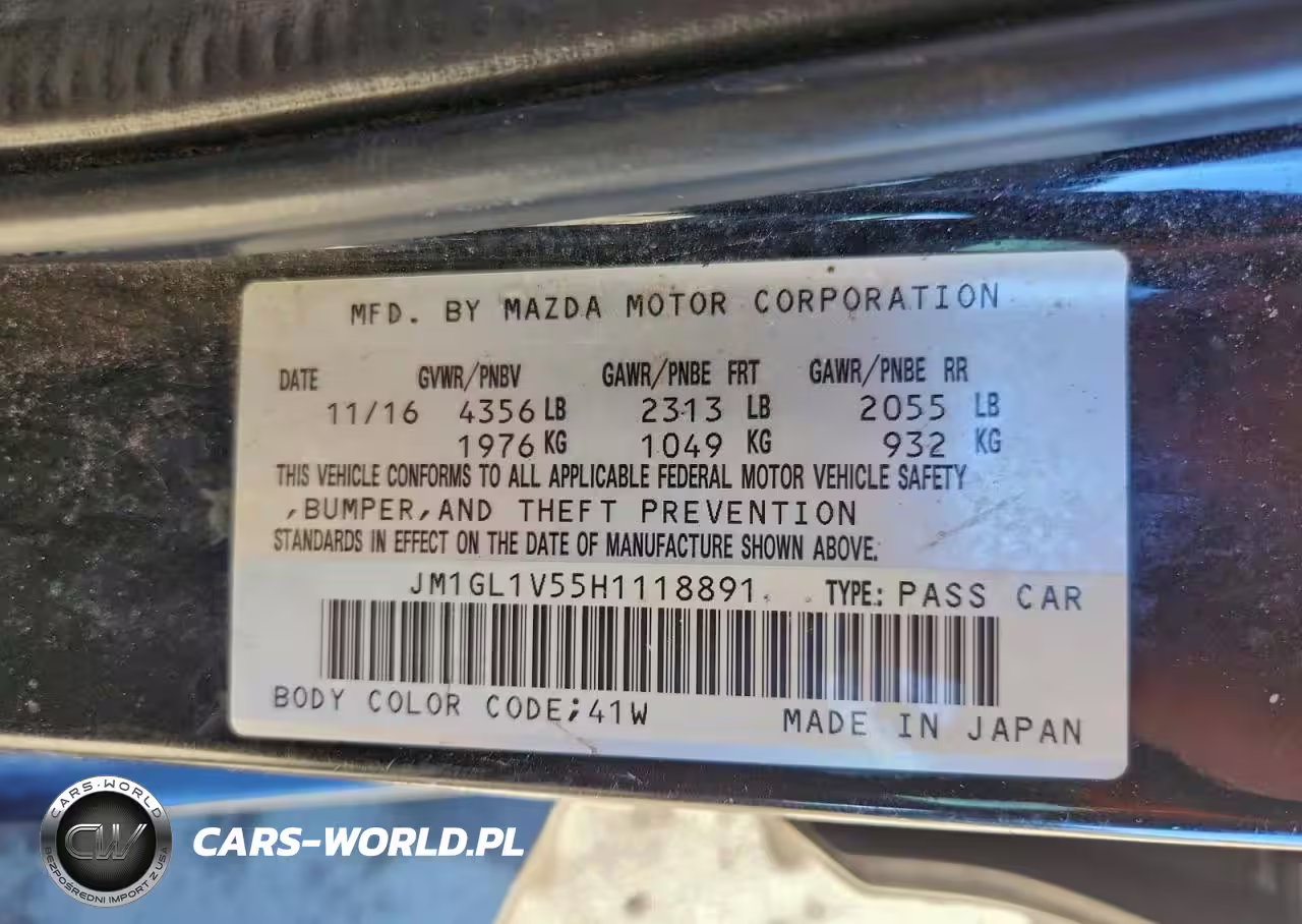 2017 Mazda 6 Touring VIN:JM1GL1V55H1118891 - 12