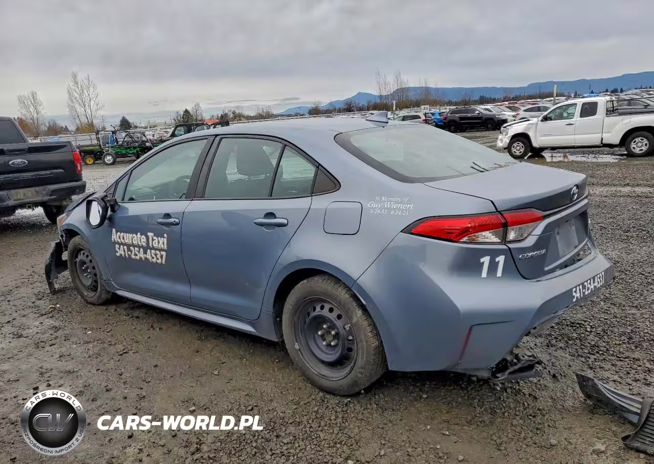 2020 Toyota Corolla Le VIN:5YFEPRAE2LP114284 - 2