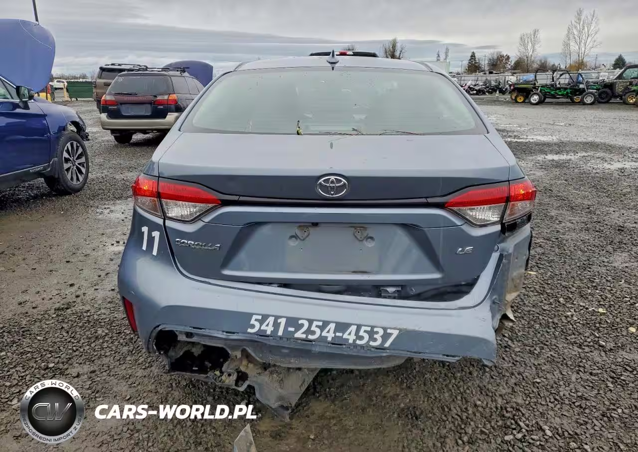 2020 Toyota Corolla Le VIN:5YFEPRAE2LP114284 - 6