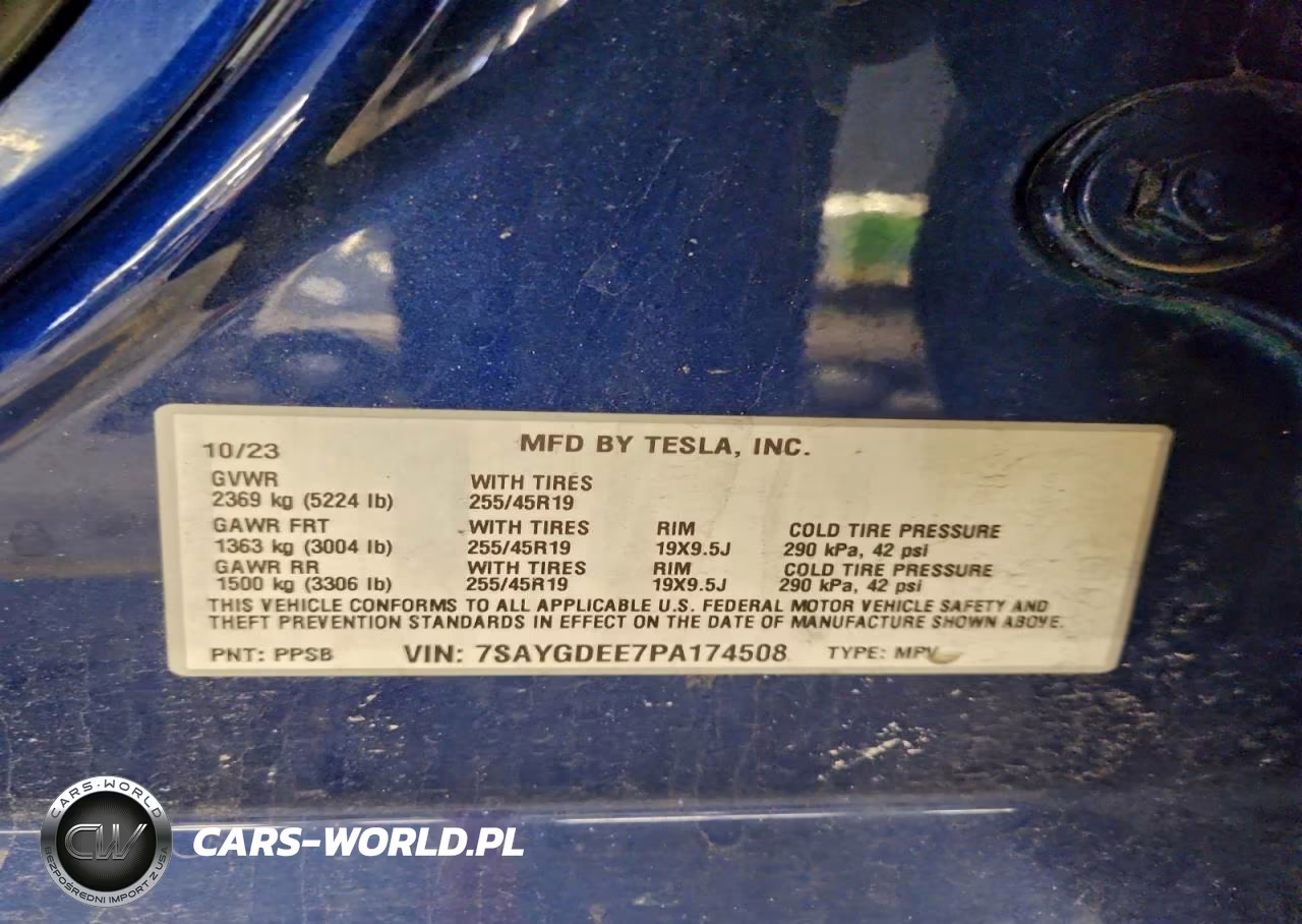 2023 Tesla Model Y VIN:7SAYGDEE7PA174508 - 12