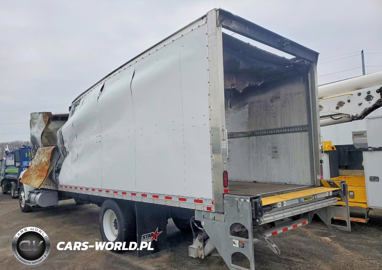 2023 International Mv607 Box Truck VIN:3HAEUMML2PL571990 - 2