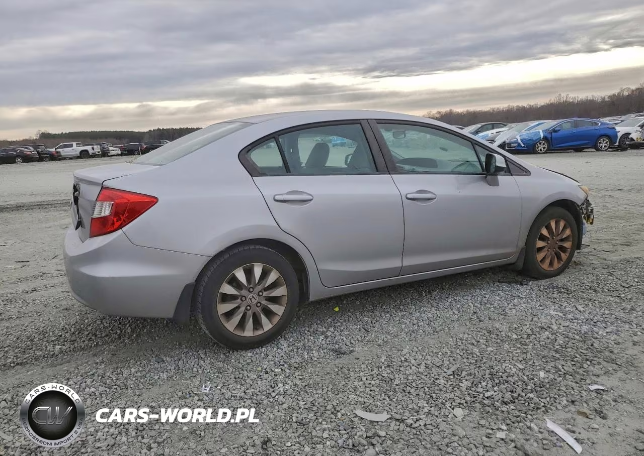 2012 Honda Civic Ex VIN:2HGFB2F80CH541502 - 3