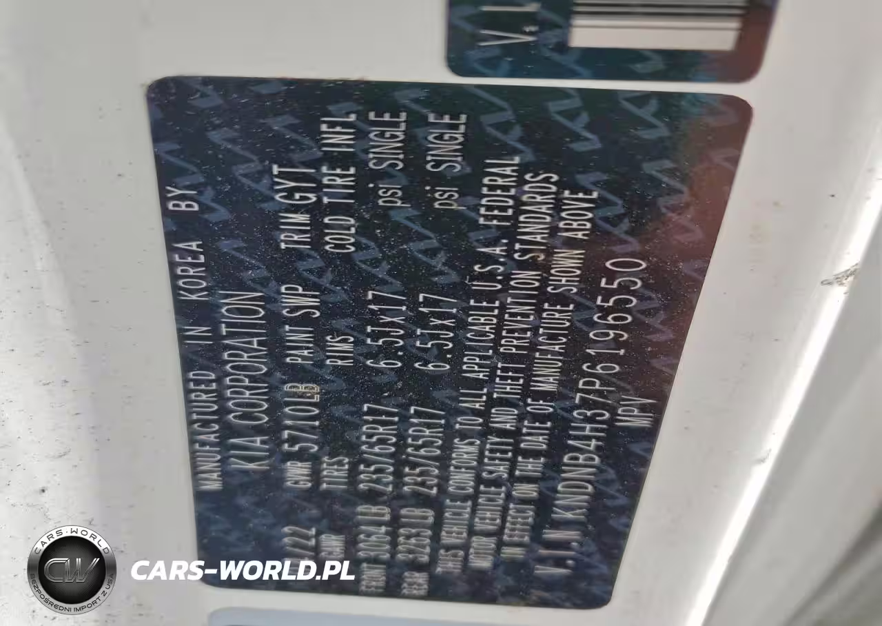 2023 Kia Carnival Lx VIN:KNDNB4H37P6196550 - 13