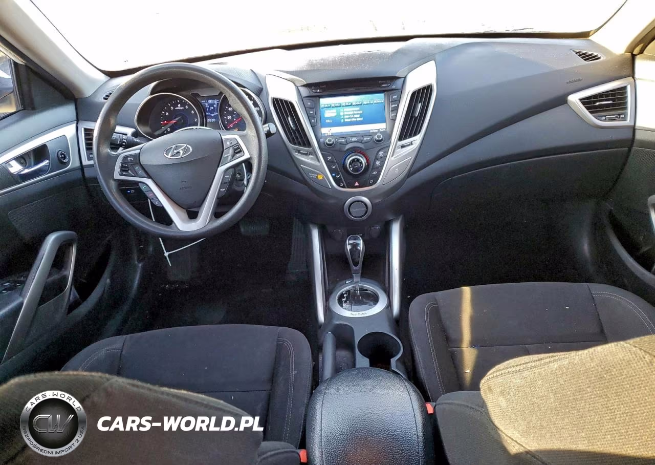 2015 HYUNDAI VELOSTER VIN:KMHTC6AD1FU224674 - 8