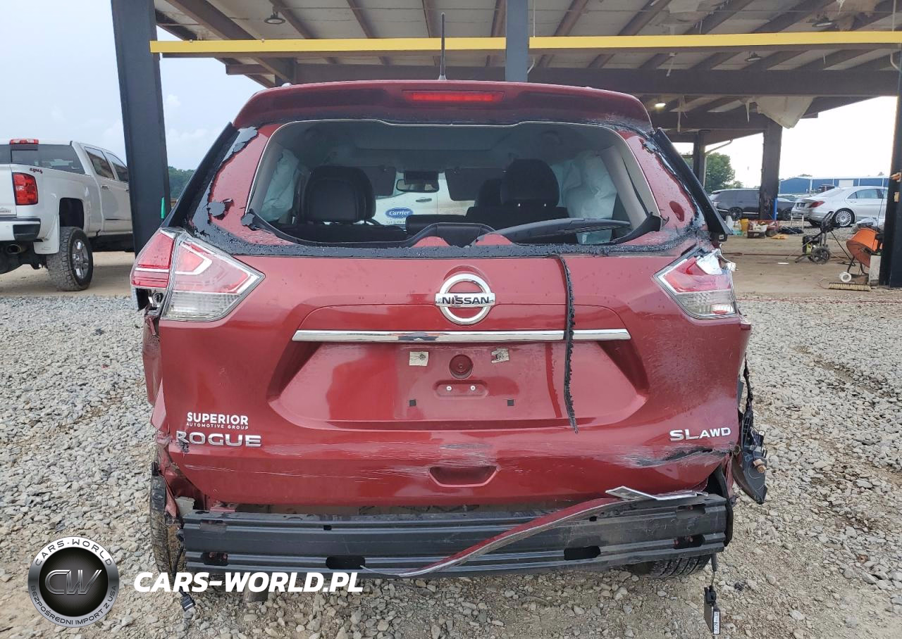 2016 Nissan Rogue S VIN:5N1AT2MV6GC831729 - 6