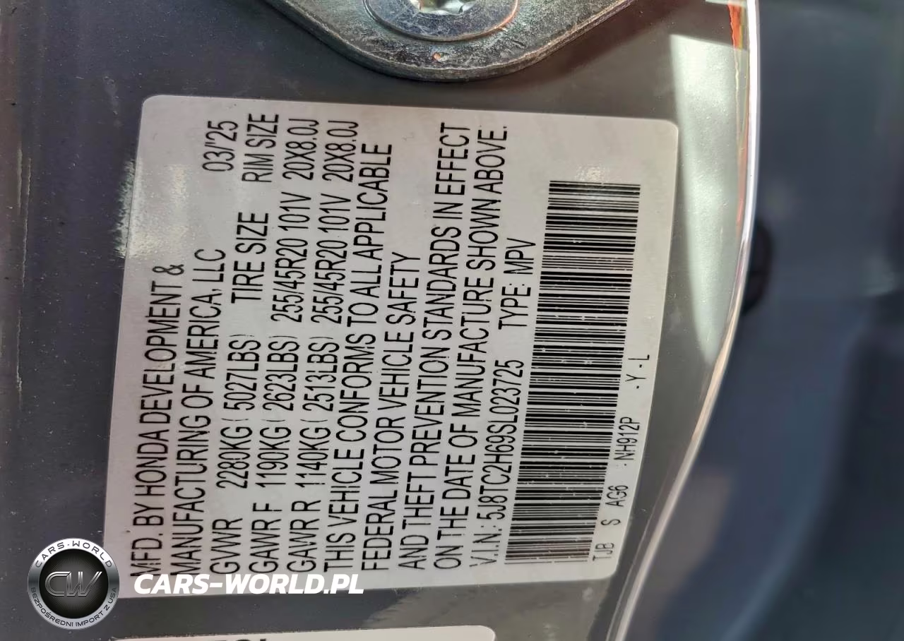 2025 Acura Rdx A-Spec VIN:5J8TC2H69SL023725 - 13