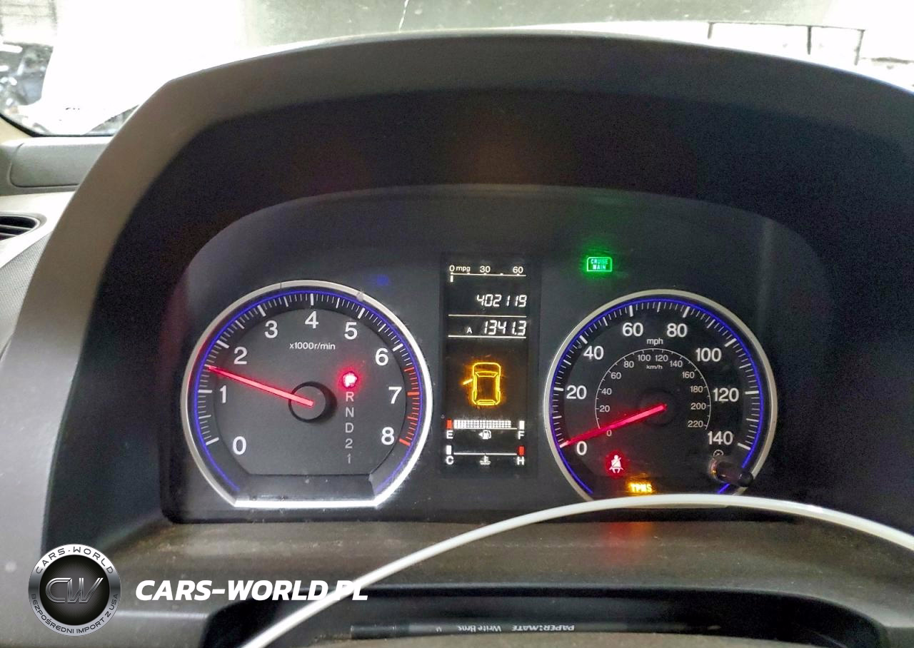 2009 Honda Cr-V VIN:JHLRE38327C012557 - 9