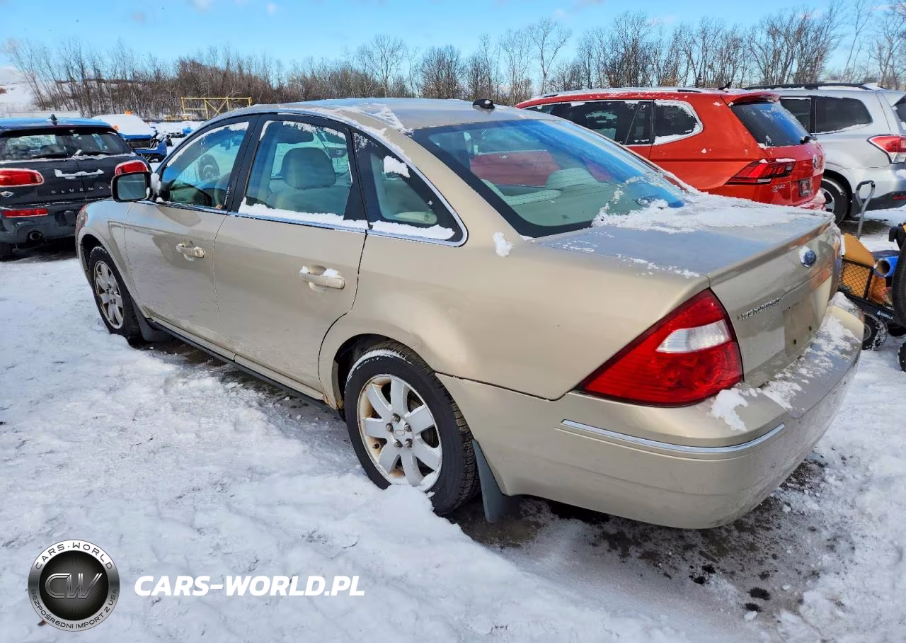 2007 Ford Five Hundred Sel VIN:1FAHP24167G116551 - 2