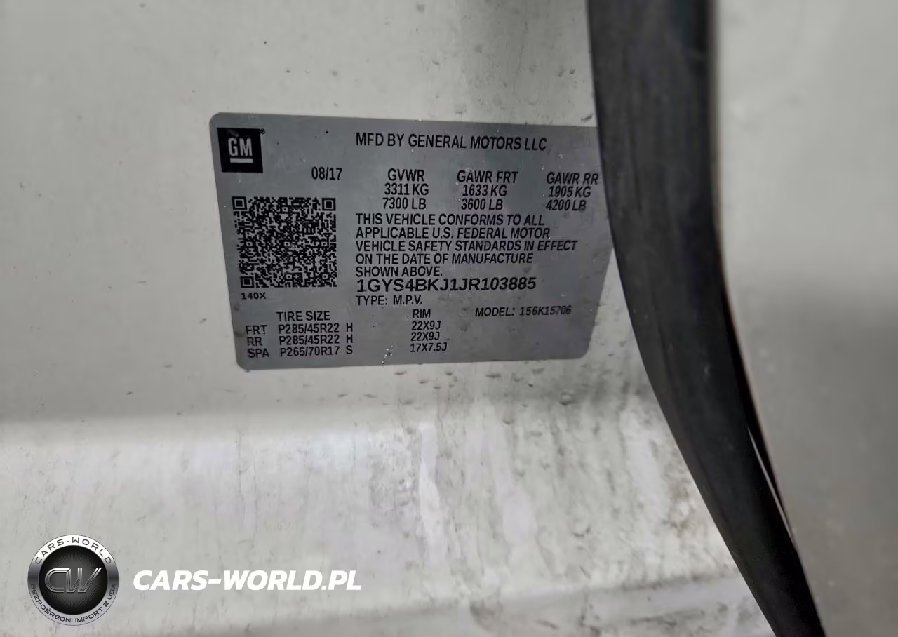 2018 Cadillac Escalade Luxury VIN:1GYS4BKJ1JR103885 - 13