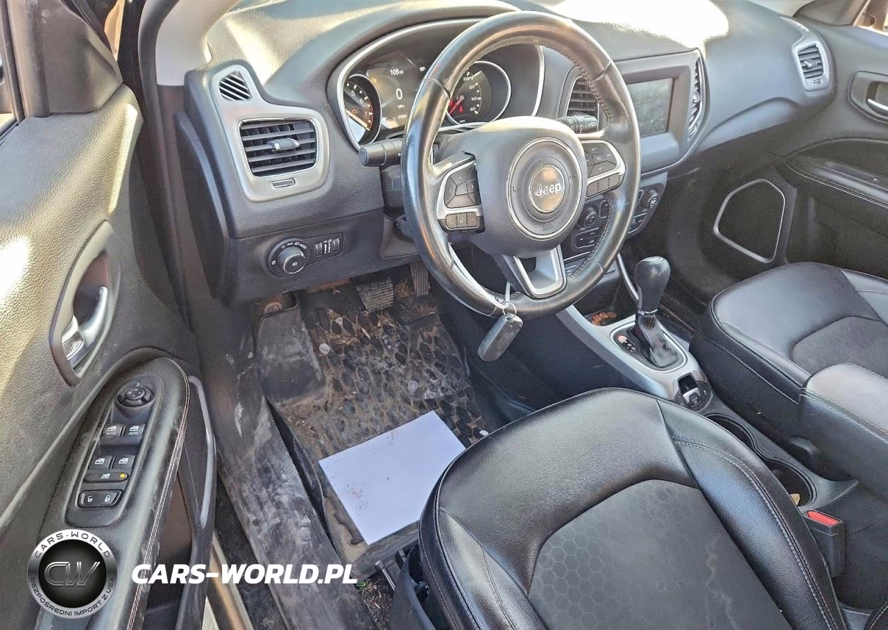 2019 Jeep Compass Latitude VIN:3C4NJCBB3KT736763 - 8