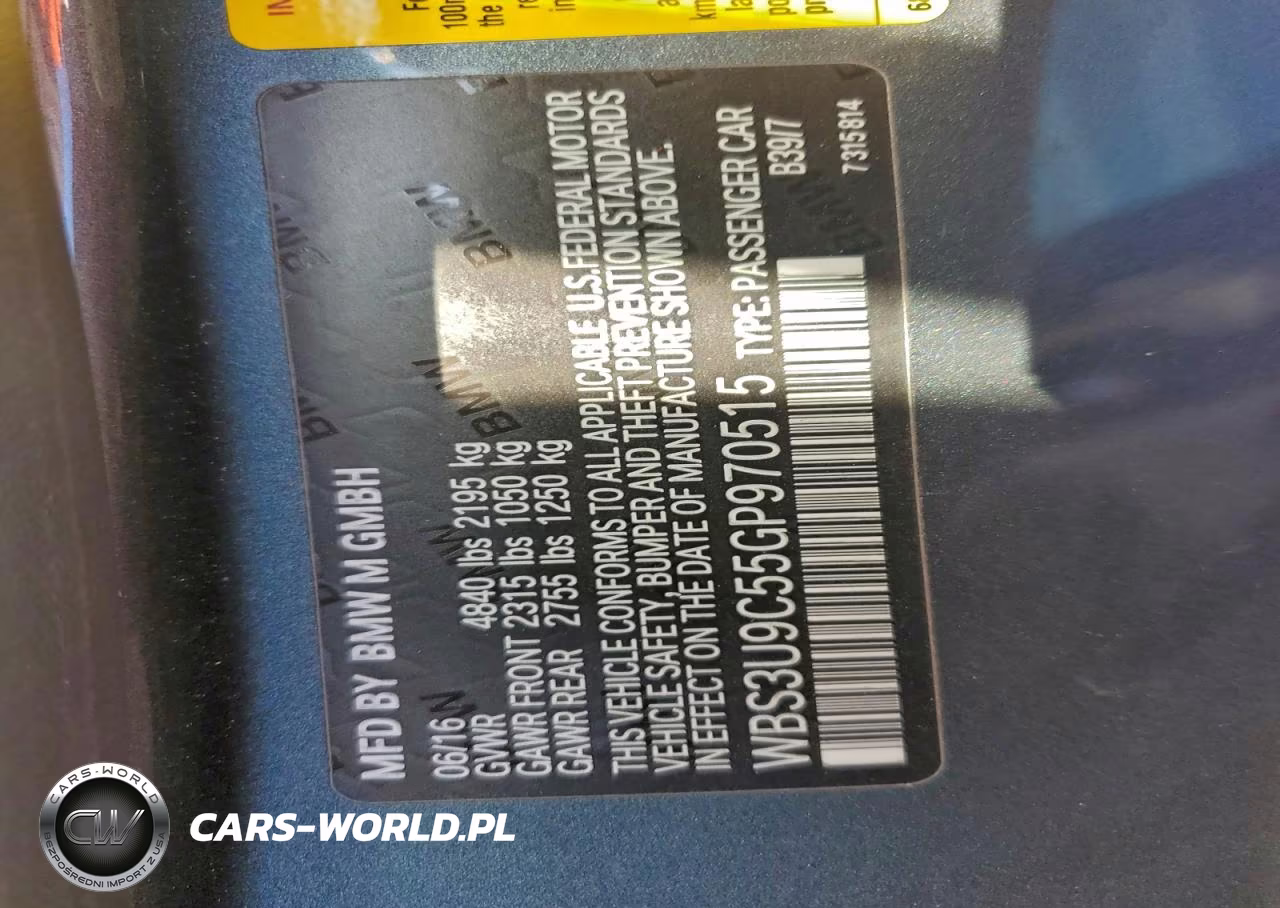 2016 BMW M4 VIN:WBS3U9C55GP970515 - 12