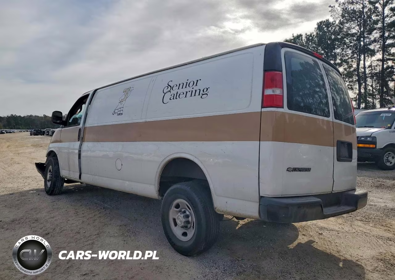 2017 Chevrolet Express 2500 Delivery Van VIN:1GCWGBFFXH1296597 - 2