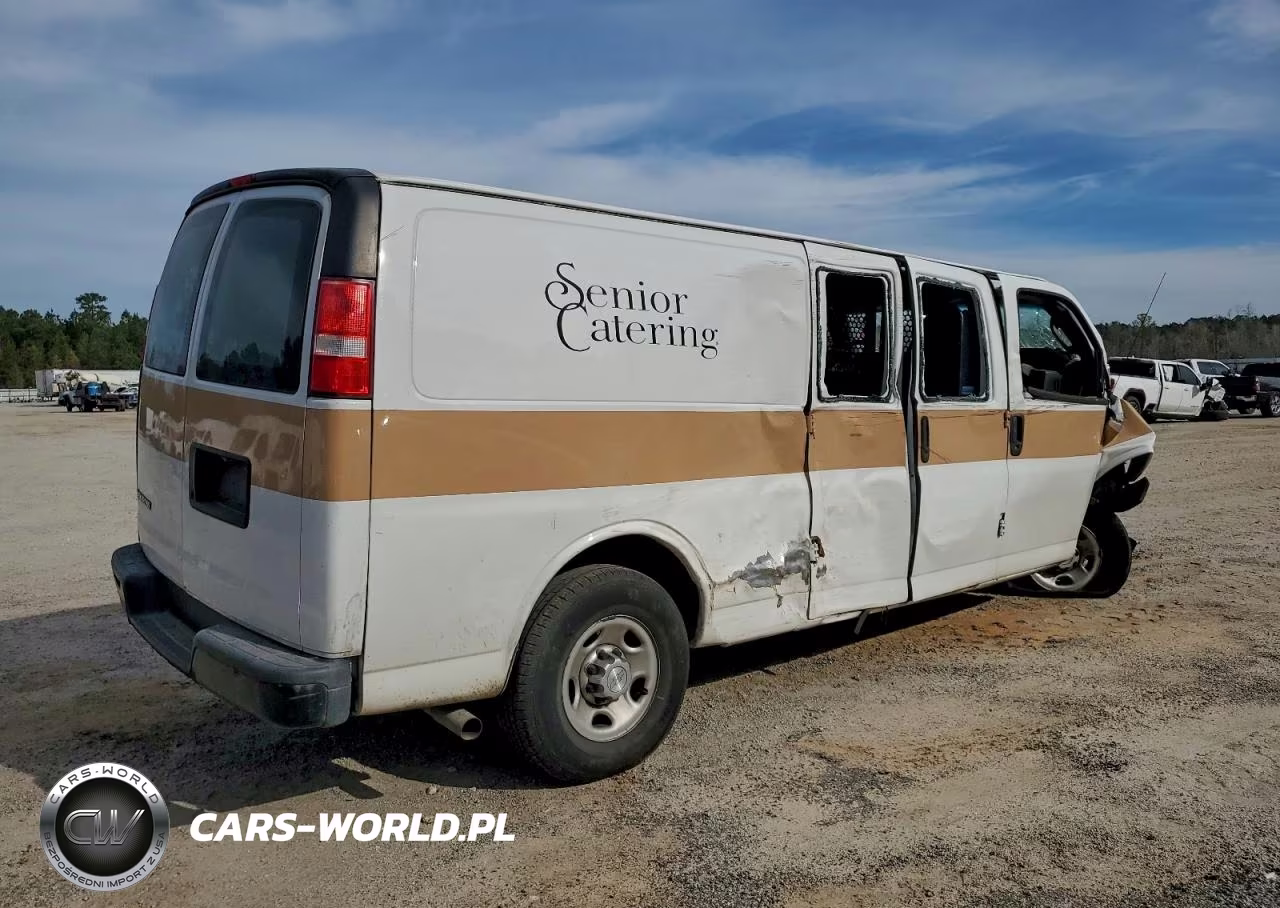 2017 Chevrolet Express 2500 Delivery Van VIN:1GCWGBFFXH1296597 - 3