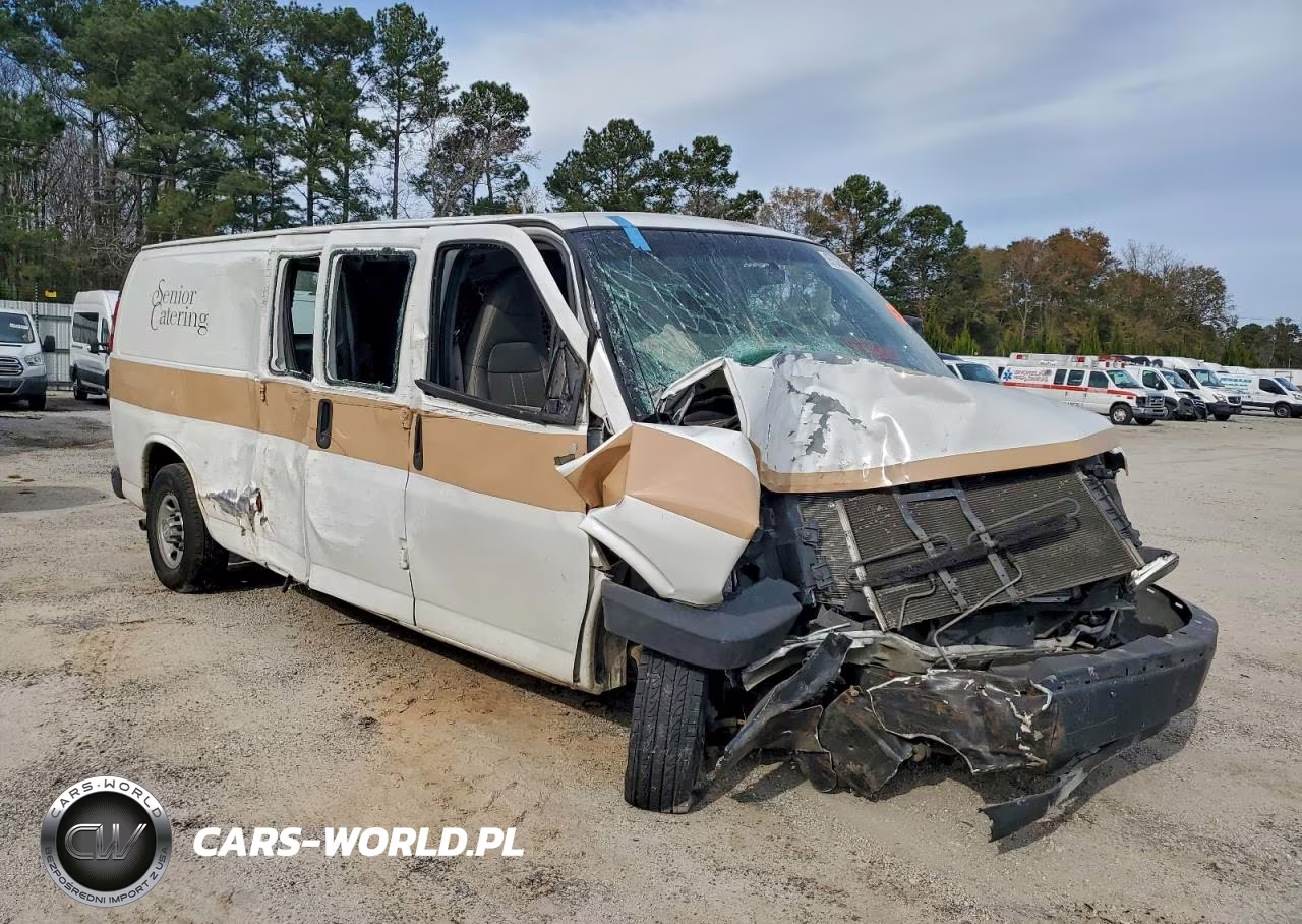 2017 Chevrolet Express 2500 Delivery Van VIN:1GCWGBFFXH1296597 - 4