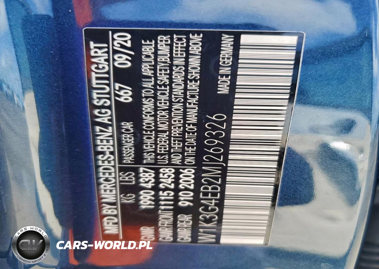 2021 Mercedes-Benz A 220 VIN:W1K3G4EB2MJ269326 - 12