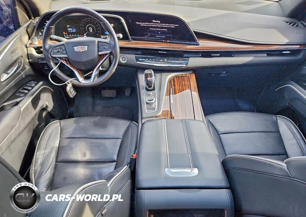 2021 Cadillac Escalade Esv Premium Luxury VIN:1GYS4LKL3MR250821 - 8