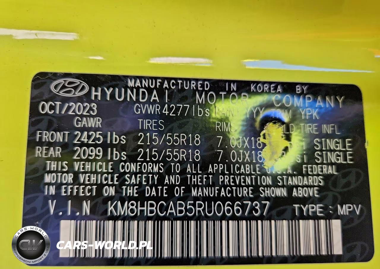 2024 Hyundai Kona Sel VIN:KM8HBCAB5RU066737 - 13