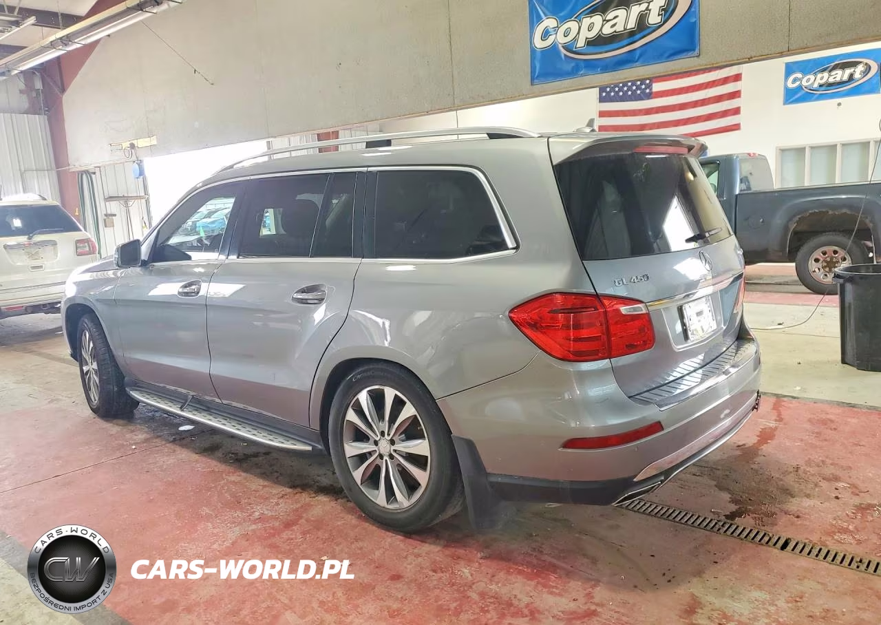 2015 Mercedes-Benz Gl 450 4Matic VIN:4JGDF6EE7FA460925 - 2