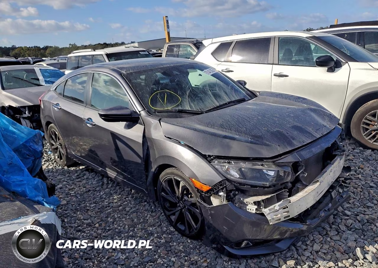 2020 HONDA CIVIC SPORT VIN:2HGFC2F89LH503084 - 4