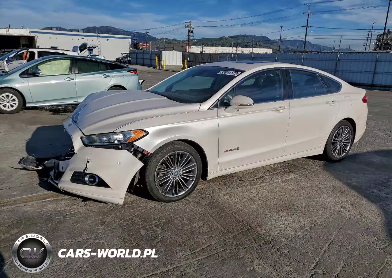 2013 Ford Fusion Se Hybrid