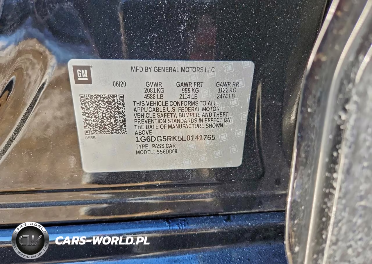 2020 Cadillac Ct4 Sport VIN:1G6DG5RK5L0141765 - 13